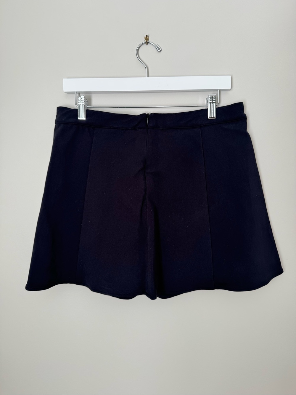 Reformation Liene Black High-rise A-line Mini Skort Skirt, size - Picture 10 of 16